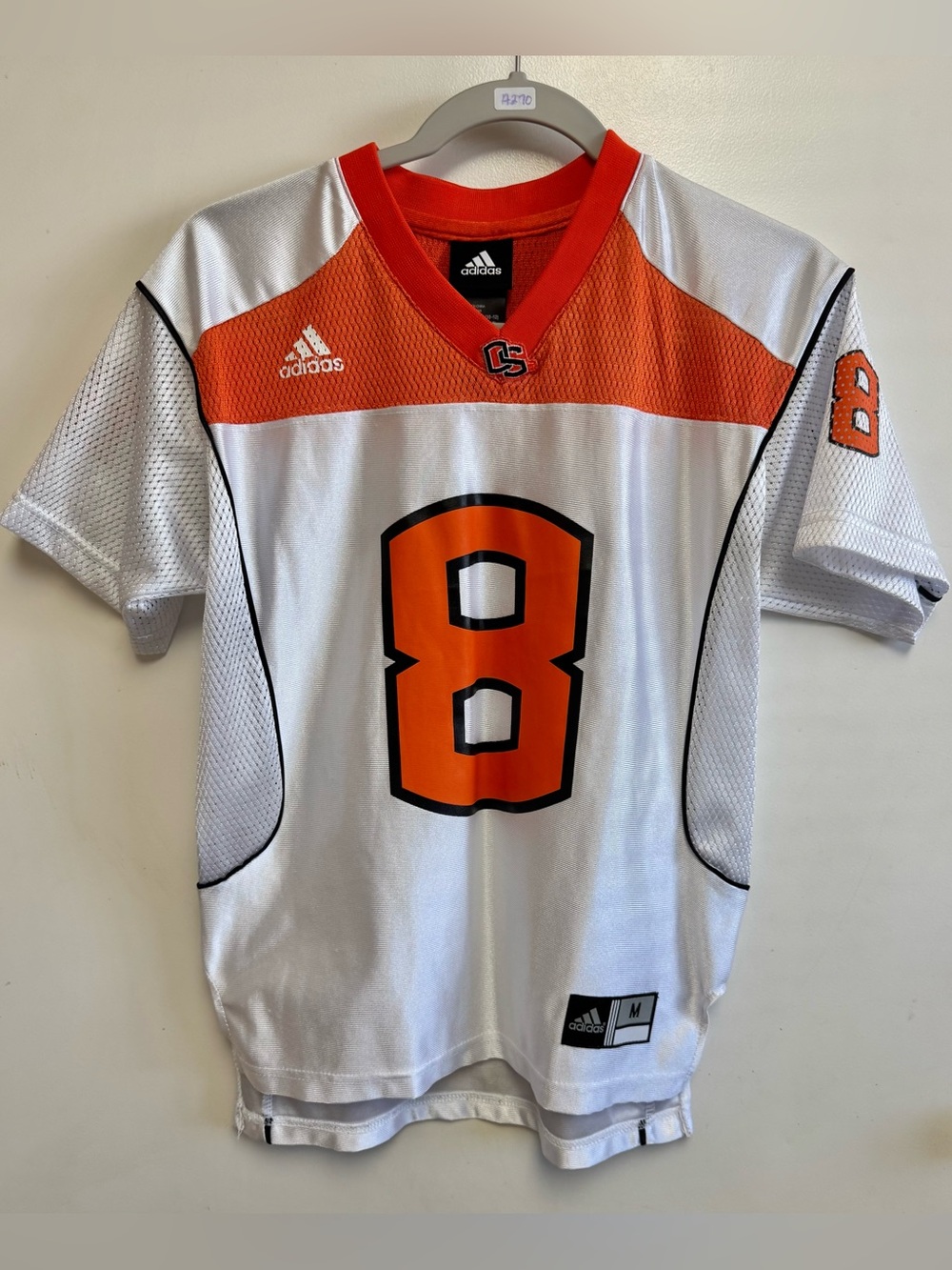Nike Oregon State Beavers Youth Football Jersey White Size Medium #8